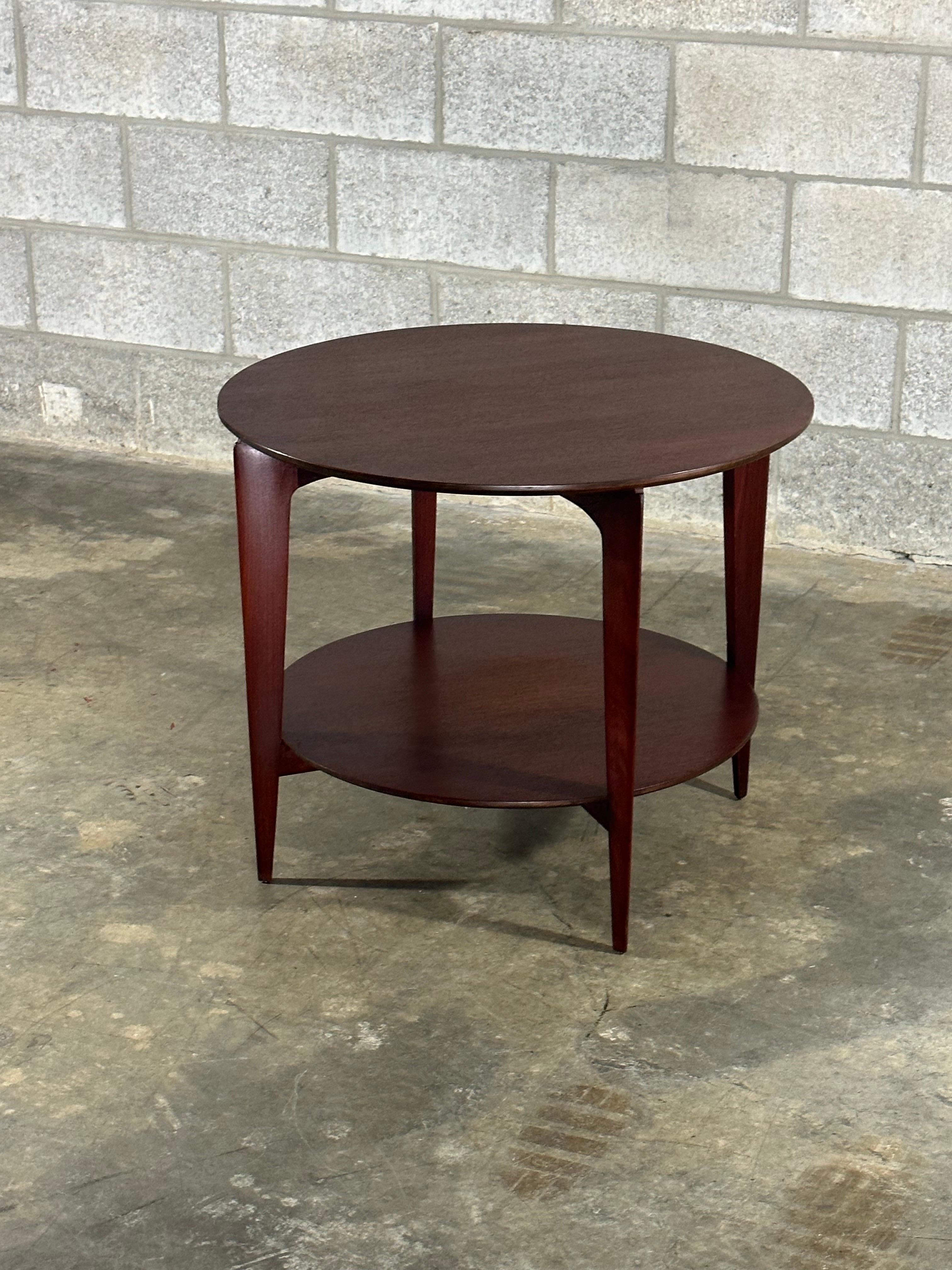 Mid-20th Century Gio Ponti Tiered Occasional Table for Singer and Sons For Sale