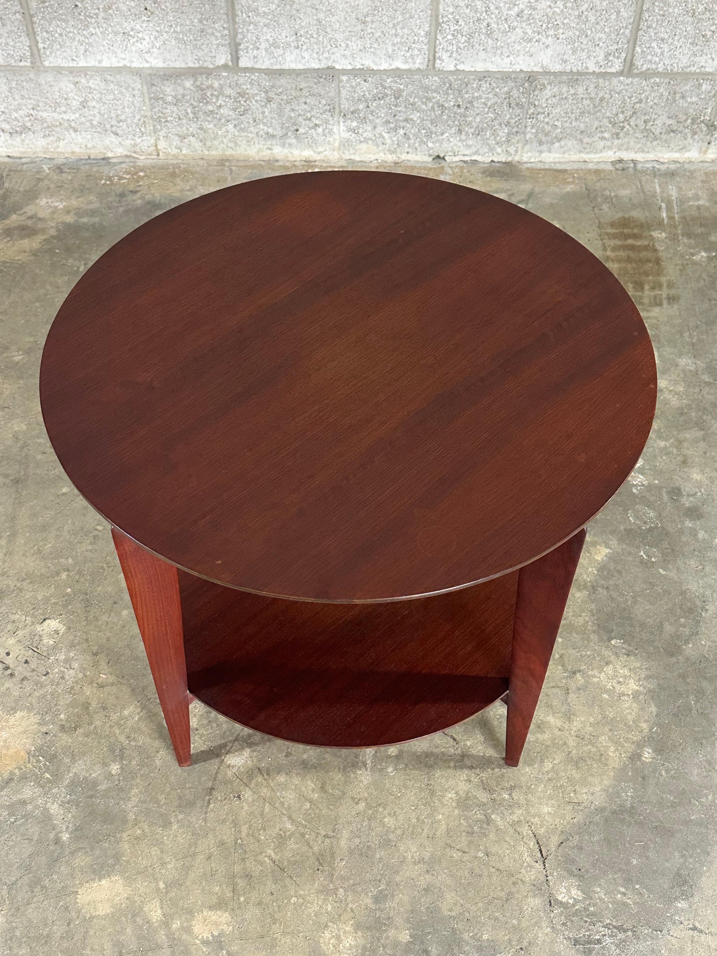Gio Ponti Tiered Occasional Table for Singer and Sons For Sale 1