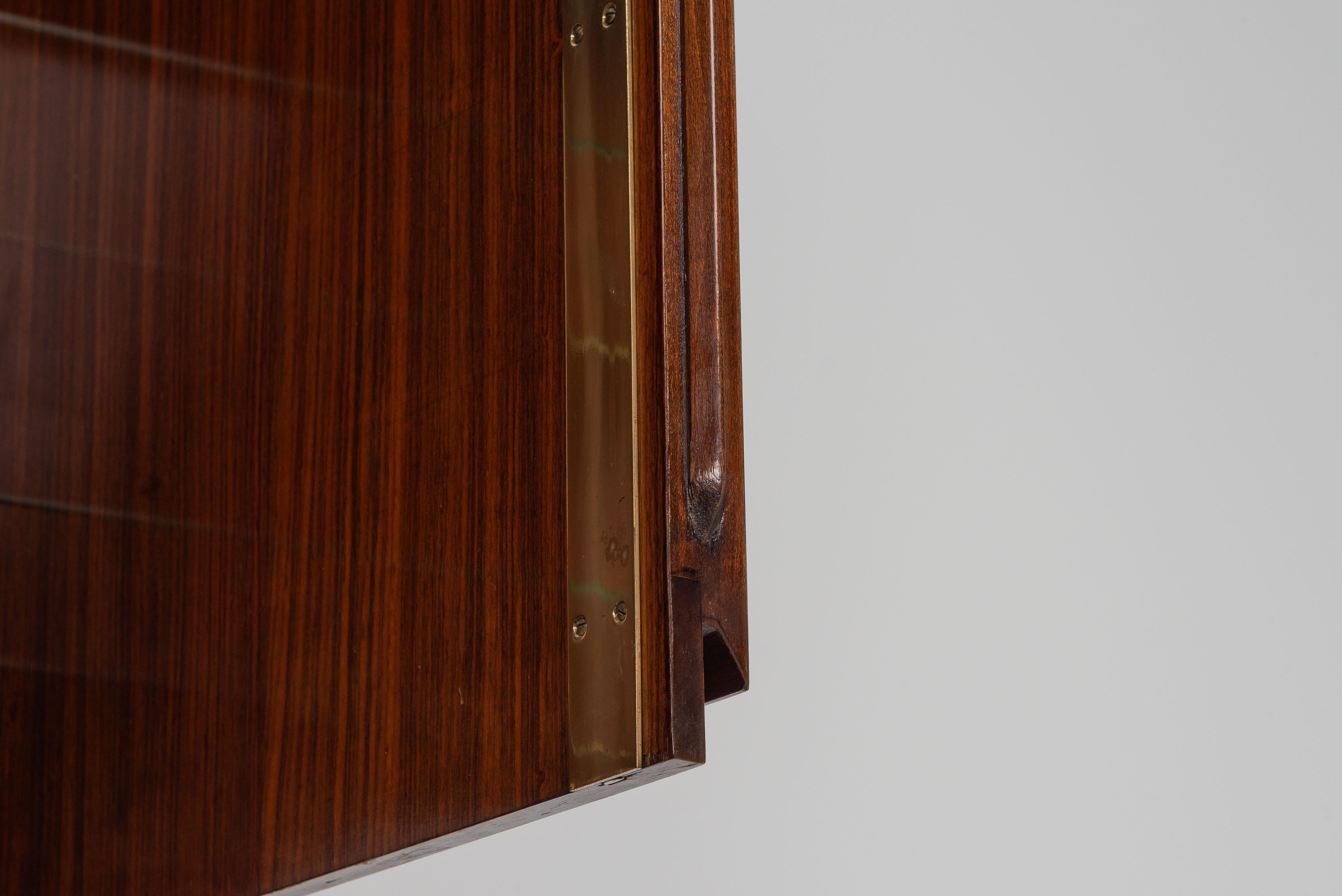 Gio Ponti unique bar cabinet made in Italy 1955 en venta 8