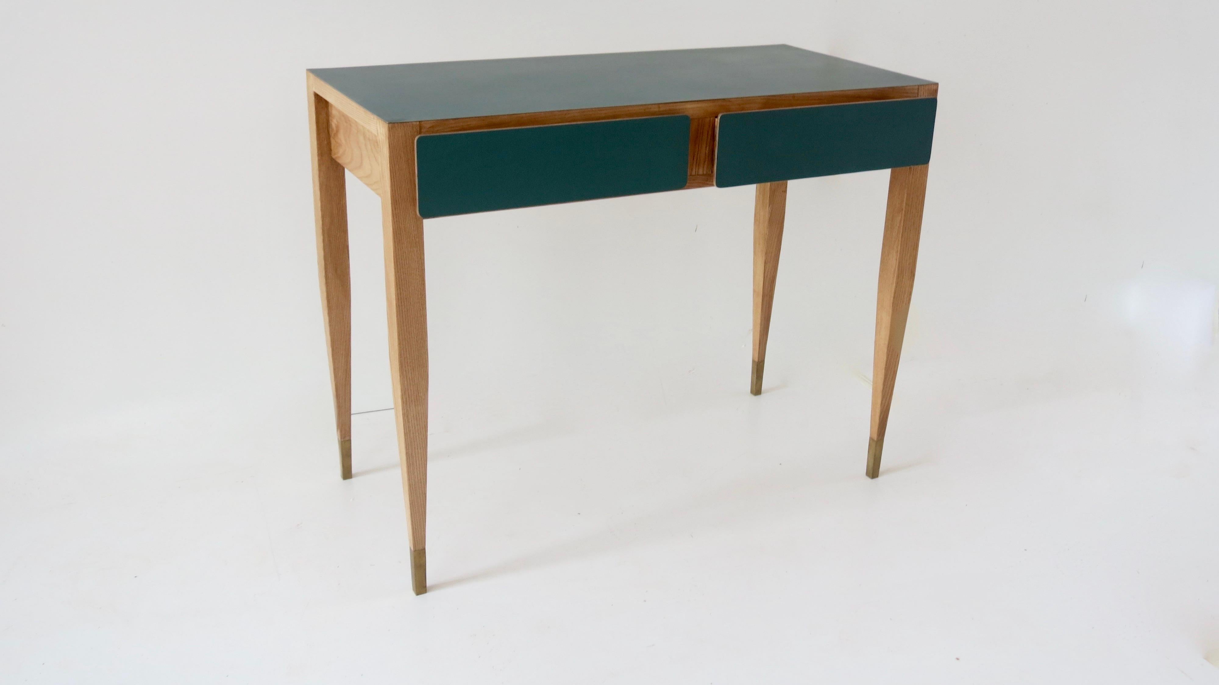Mid-Century Modern Gio Ponti Vanity Console Desk Formica from Hotel Pdp Roma, 1964