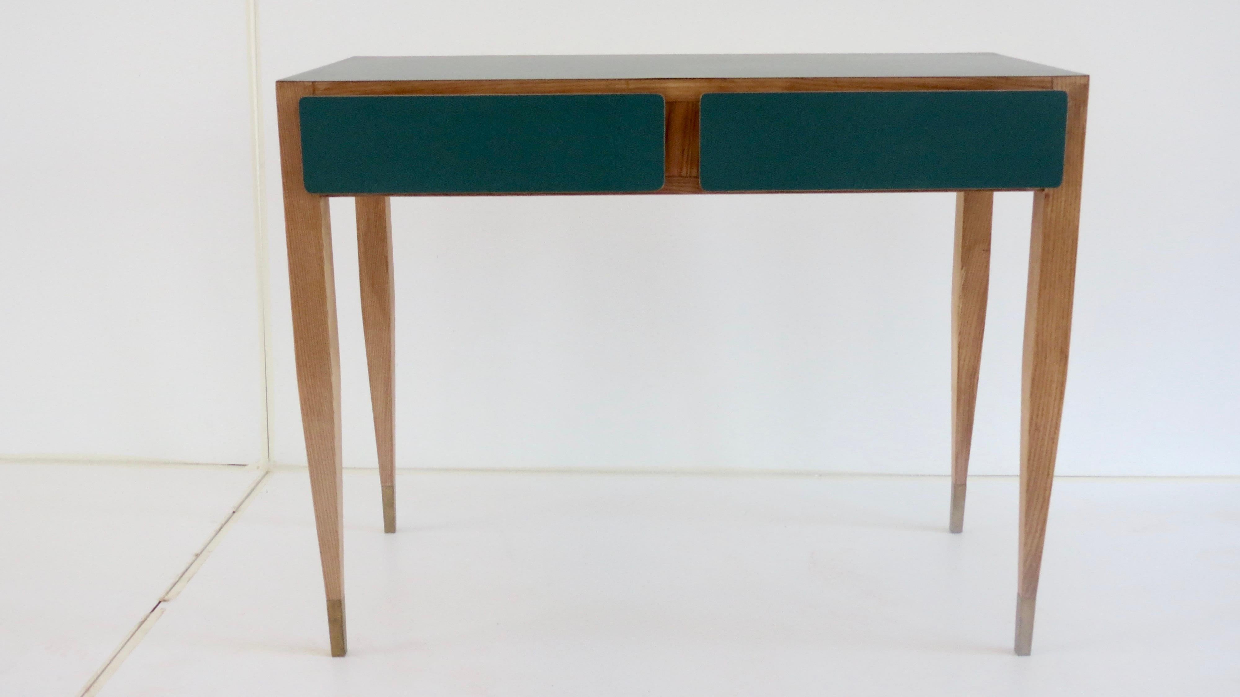 Italian Gio Ponti Vanity Console Desk Formica from Hotel Pdp Roma, 1964
