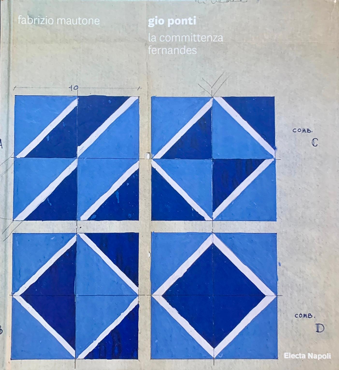Scrivania di Gio Ponti con specchio circolare in ottone dell'Hotel Royal Naples, 1955 13