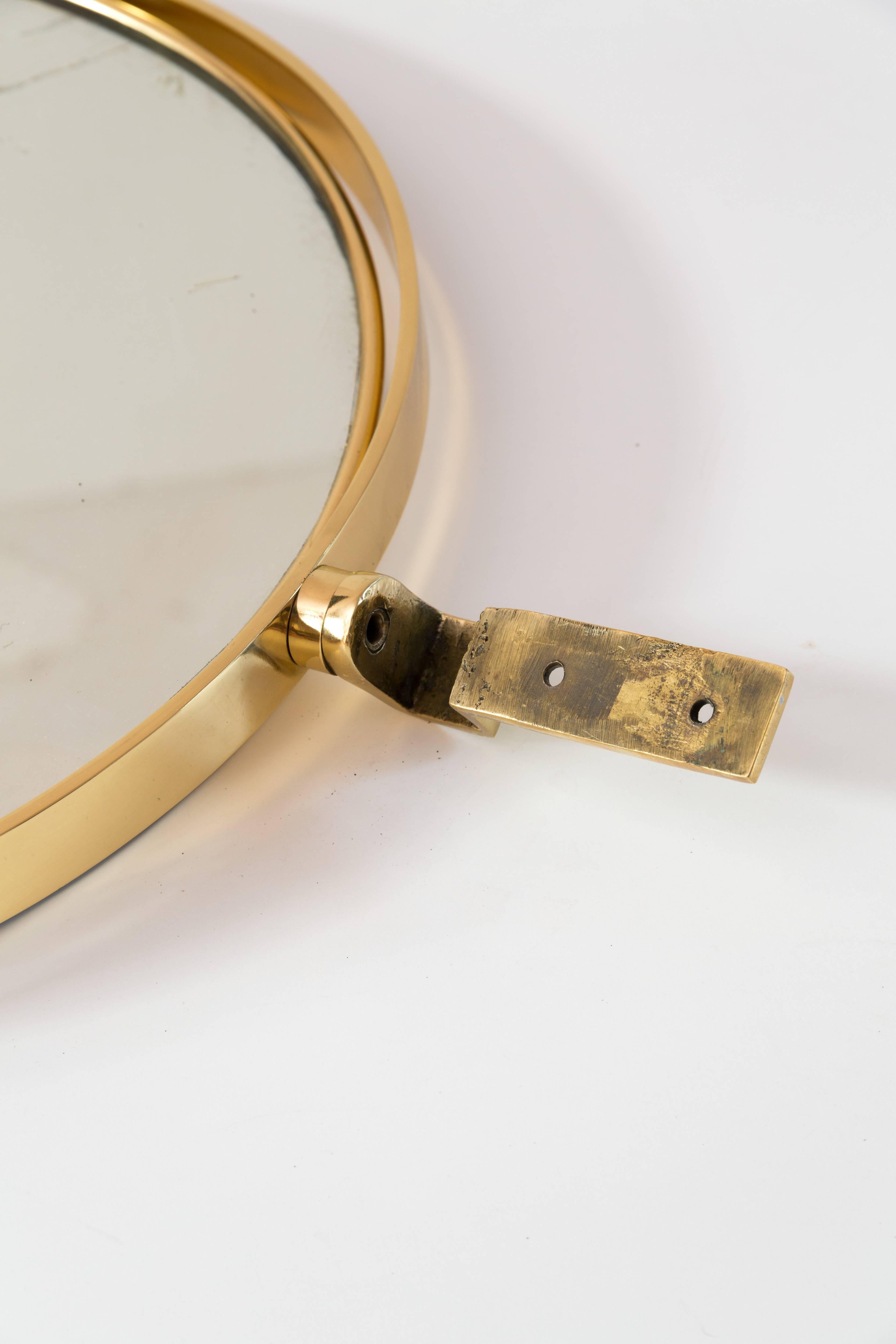 Brass Gio Ponti Vanity Mirror 