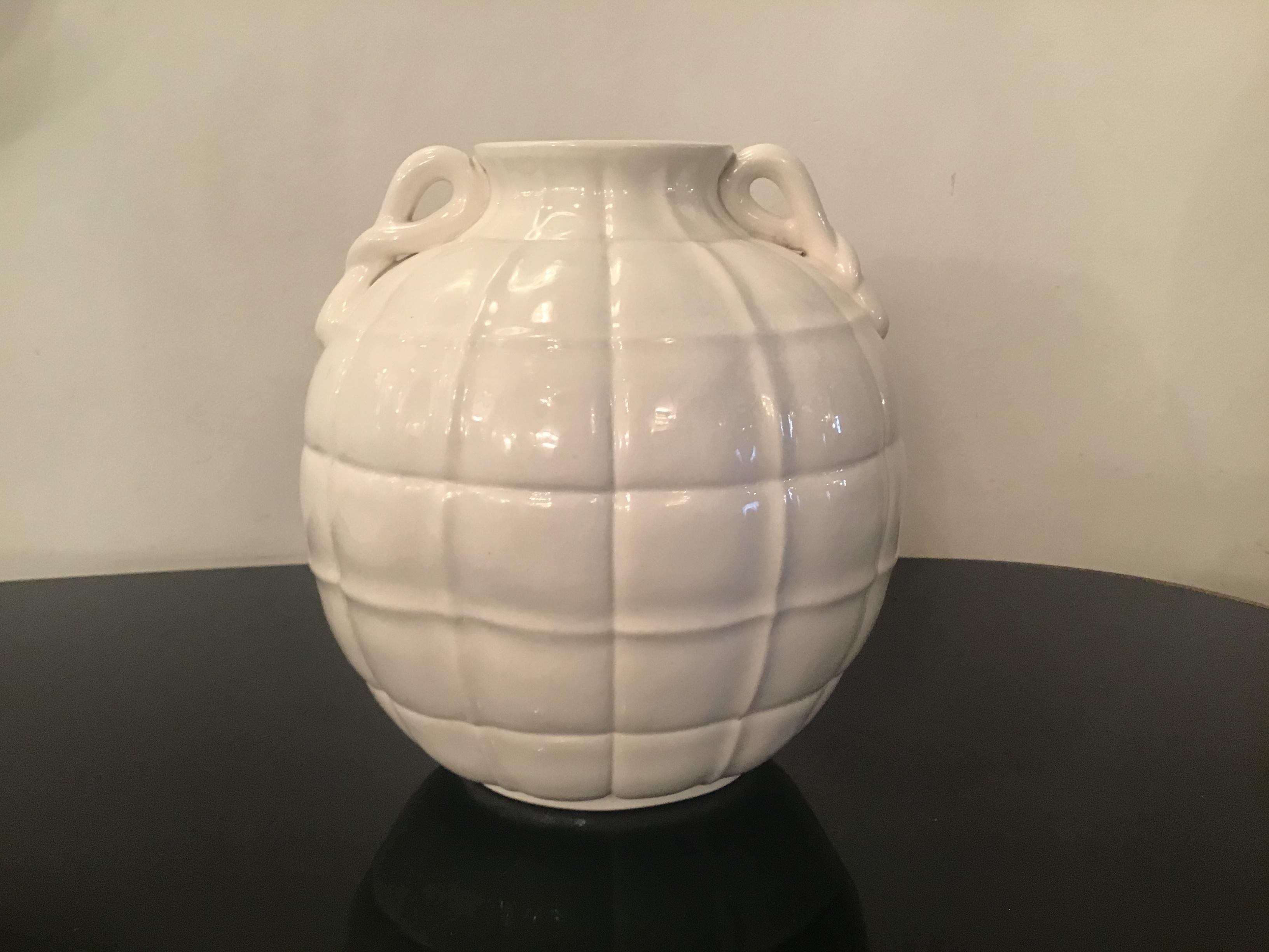 Gio’ Ponti  “ Richard Ginori” Vase Ceramic 1929 Italy  In Excellent Condition For Sale In Milano, IT