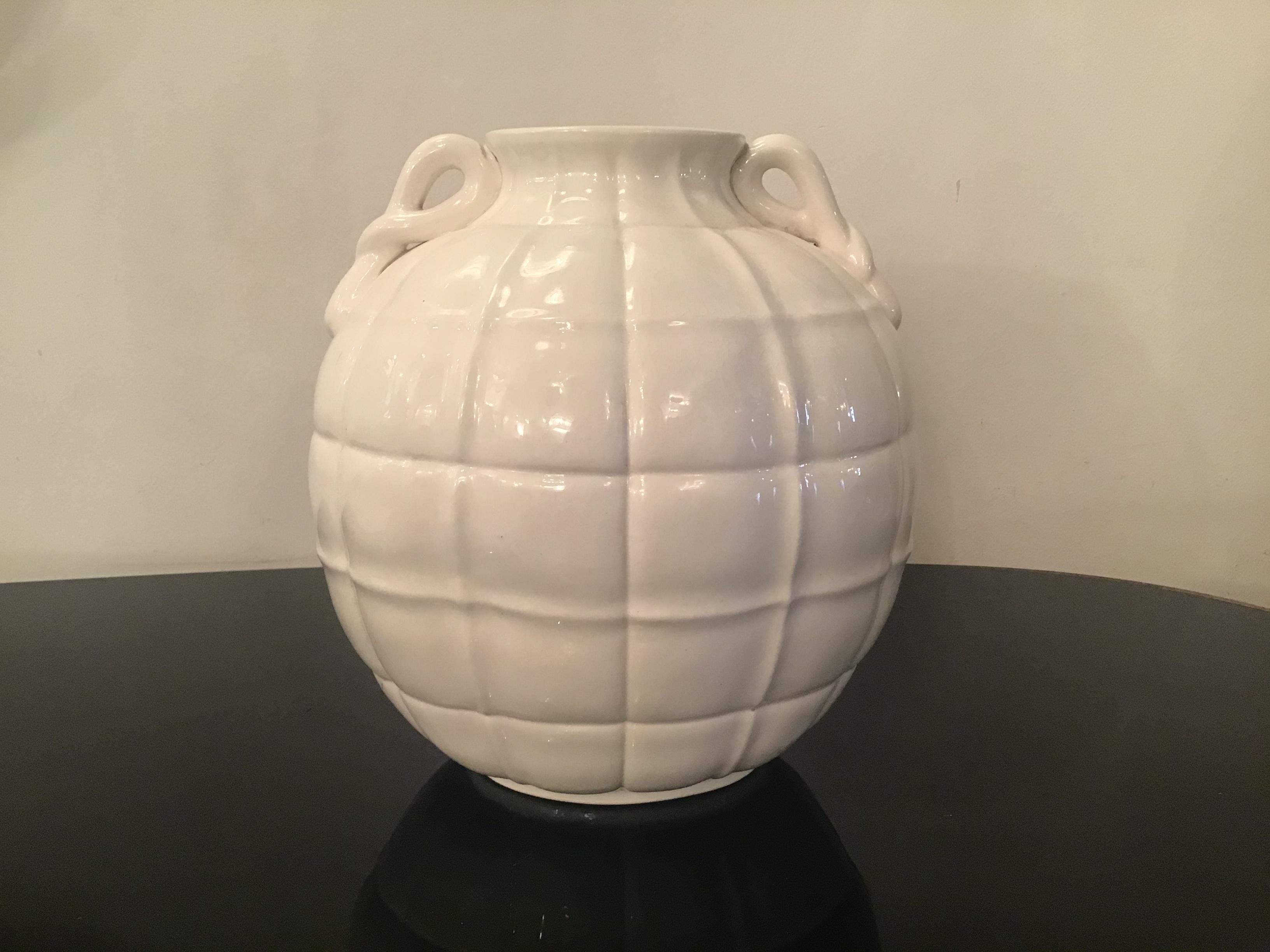Gio’ Ponti  “ Richard Ginori” Vase Ceramic 1929 Italy  For Sale 1