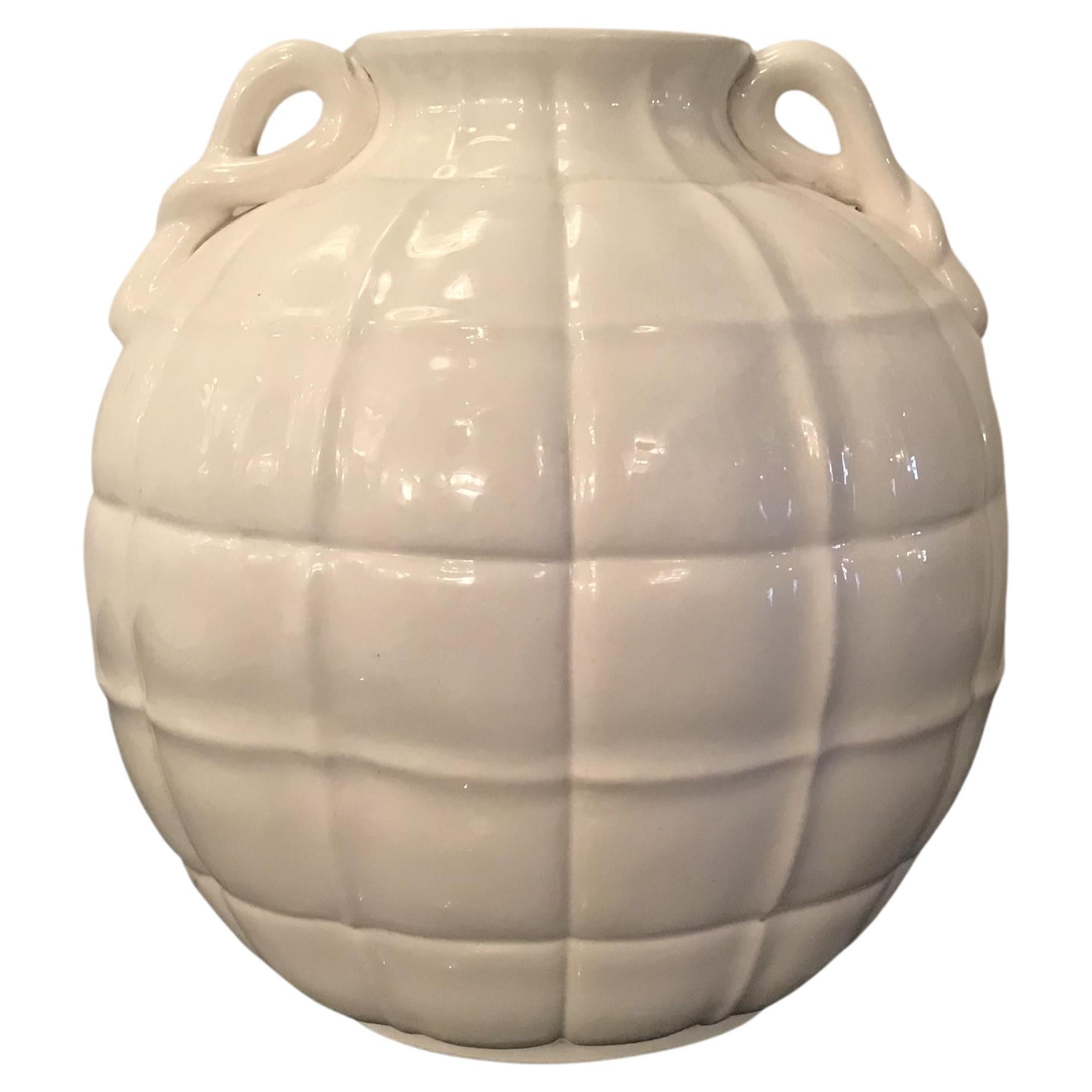 Gio’ Ponti  “ Richard Ginori” Vase Ceramic 1929 Italy  For Sale