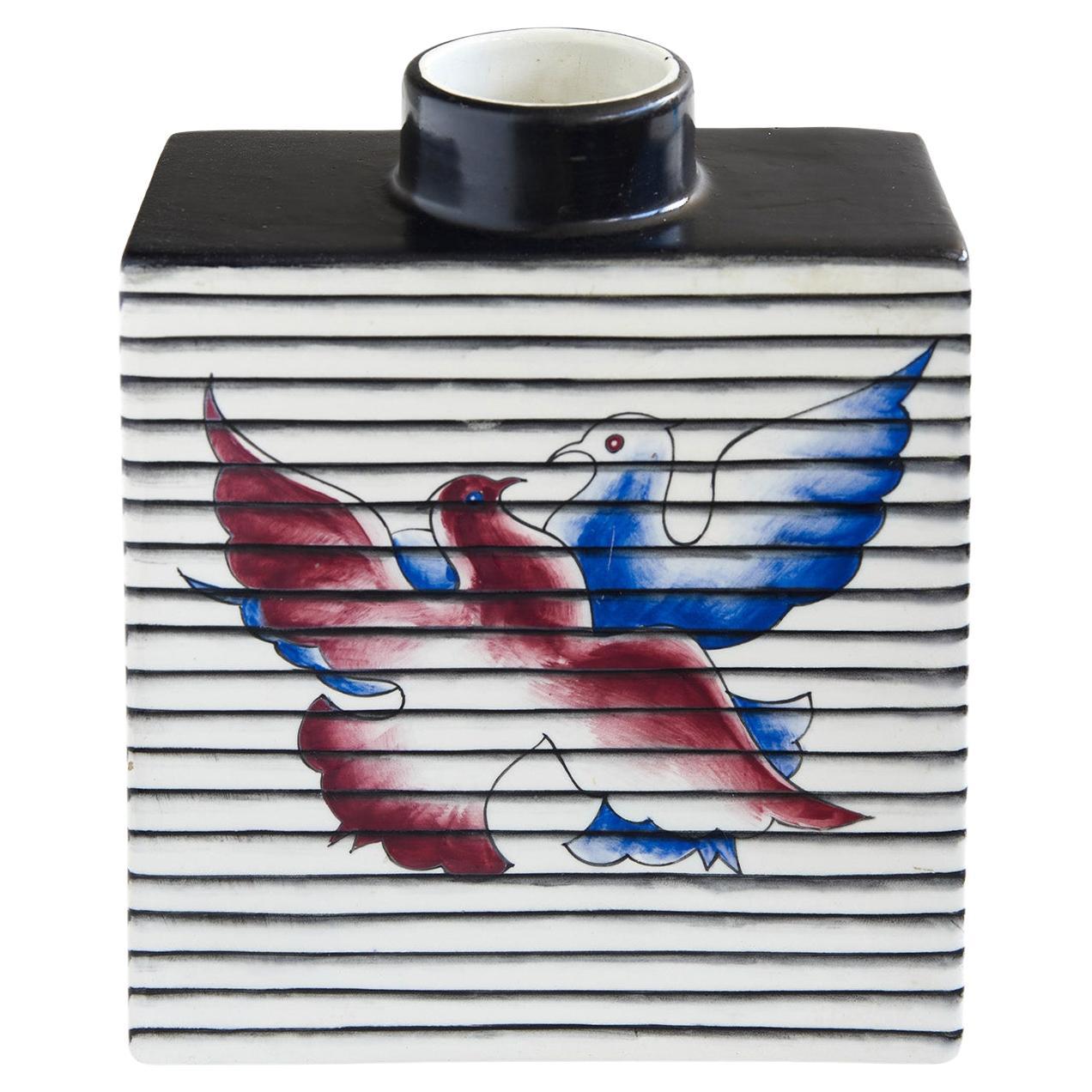 Gio Ponti Vase, Richard Ginori, Italy, 1929–30. Glazed porcelain.