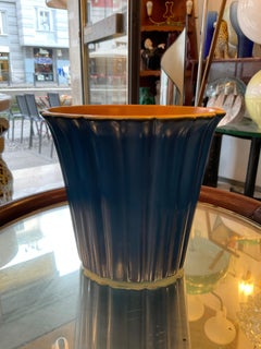 GIO PONTI - Vase en céramique - Richard Ginori - San Cristoforo - ITALIE 1930.