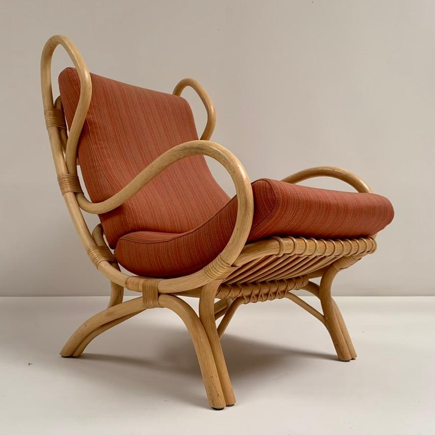 Sillón Gio Ponti Vintage de bambú Modelo 