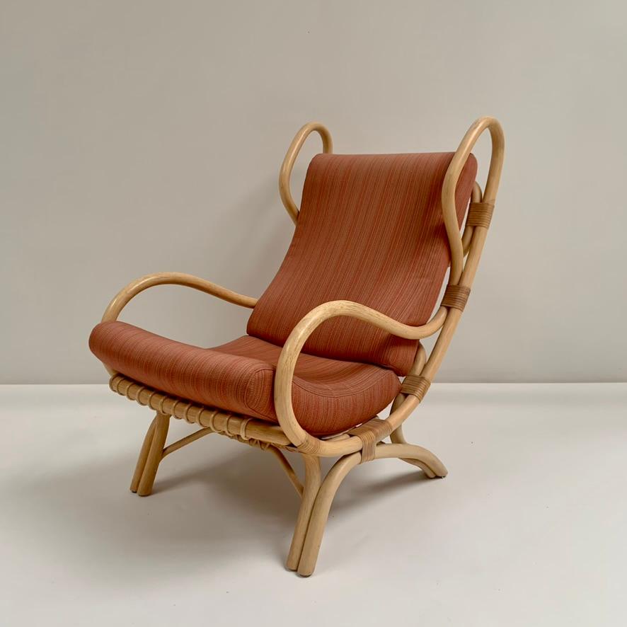 Sillón Gio Ponti Vintage de bambú Modelo 