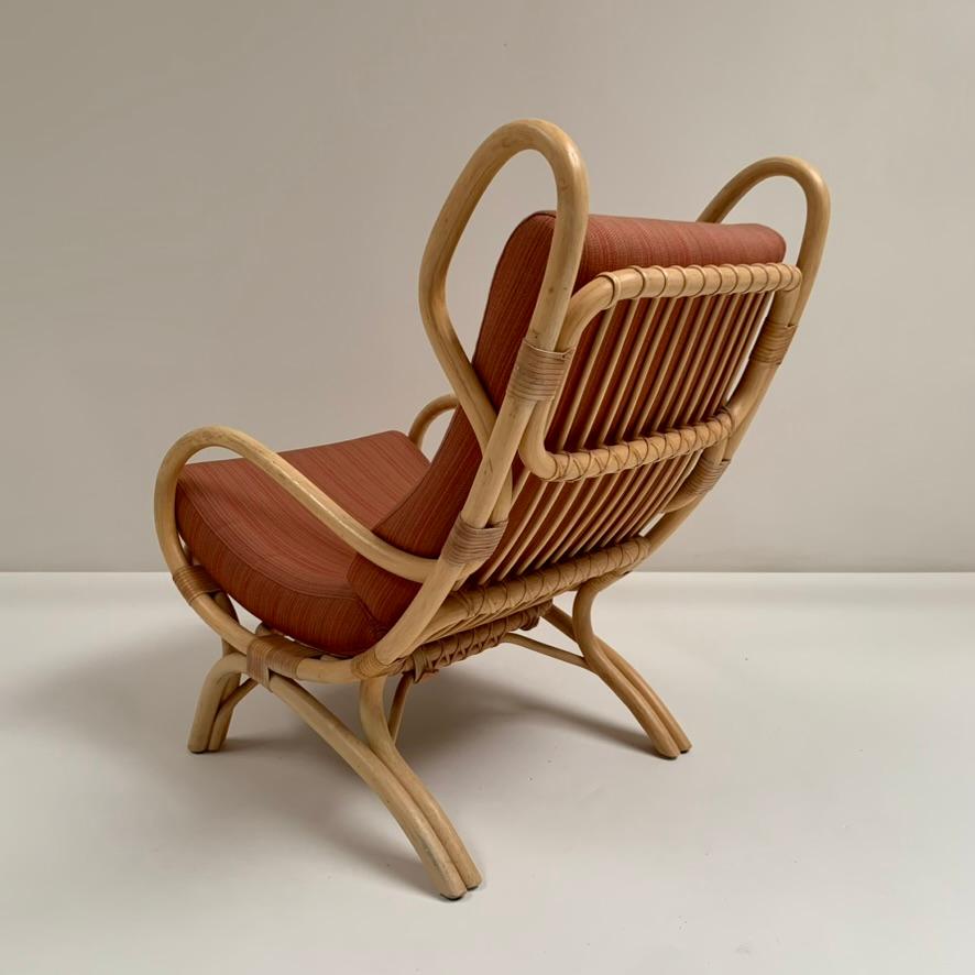 Sillón Gio Ponti Vintage de bambú Modelo 