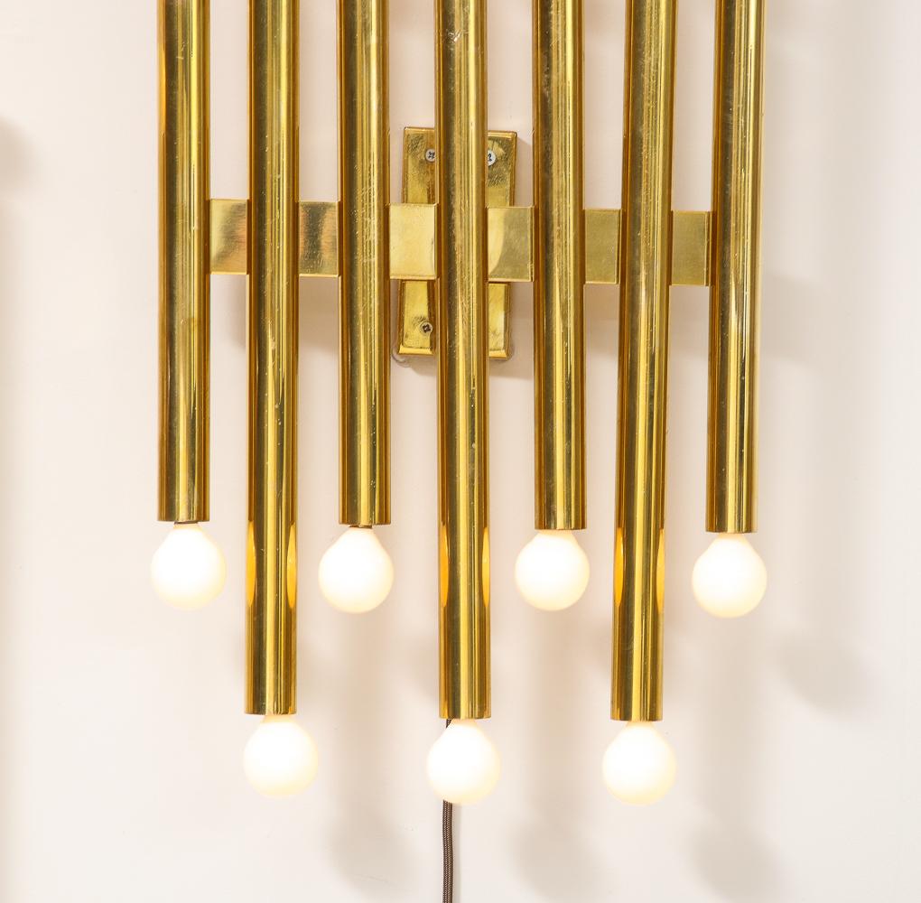 Hand-Crafted Gio Ponti Wall Lights For Sale