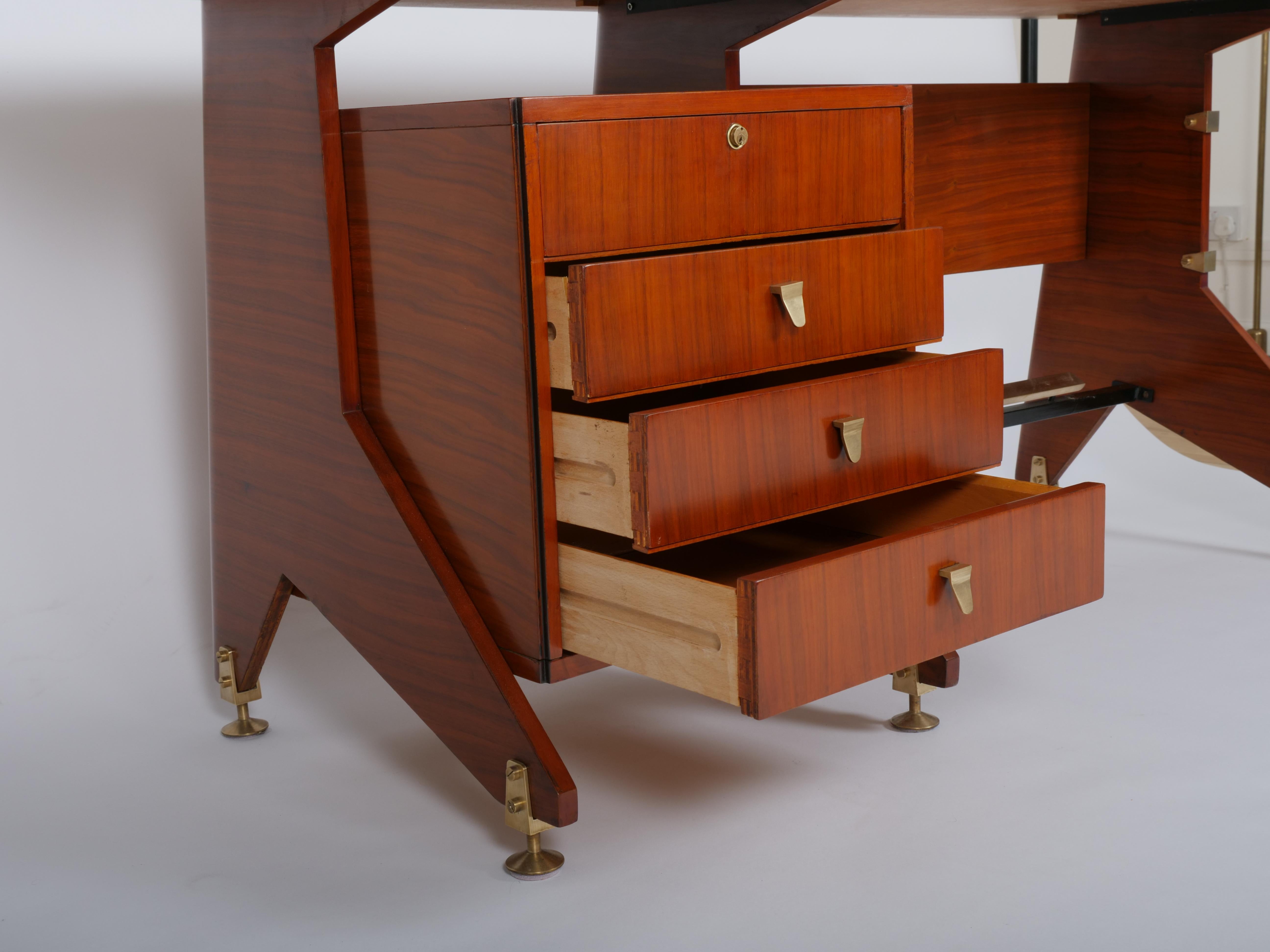 Escritorio de Gio Ponti para Studio PFR Italia c1958 en venta 3
