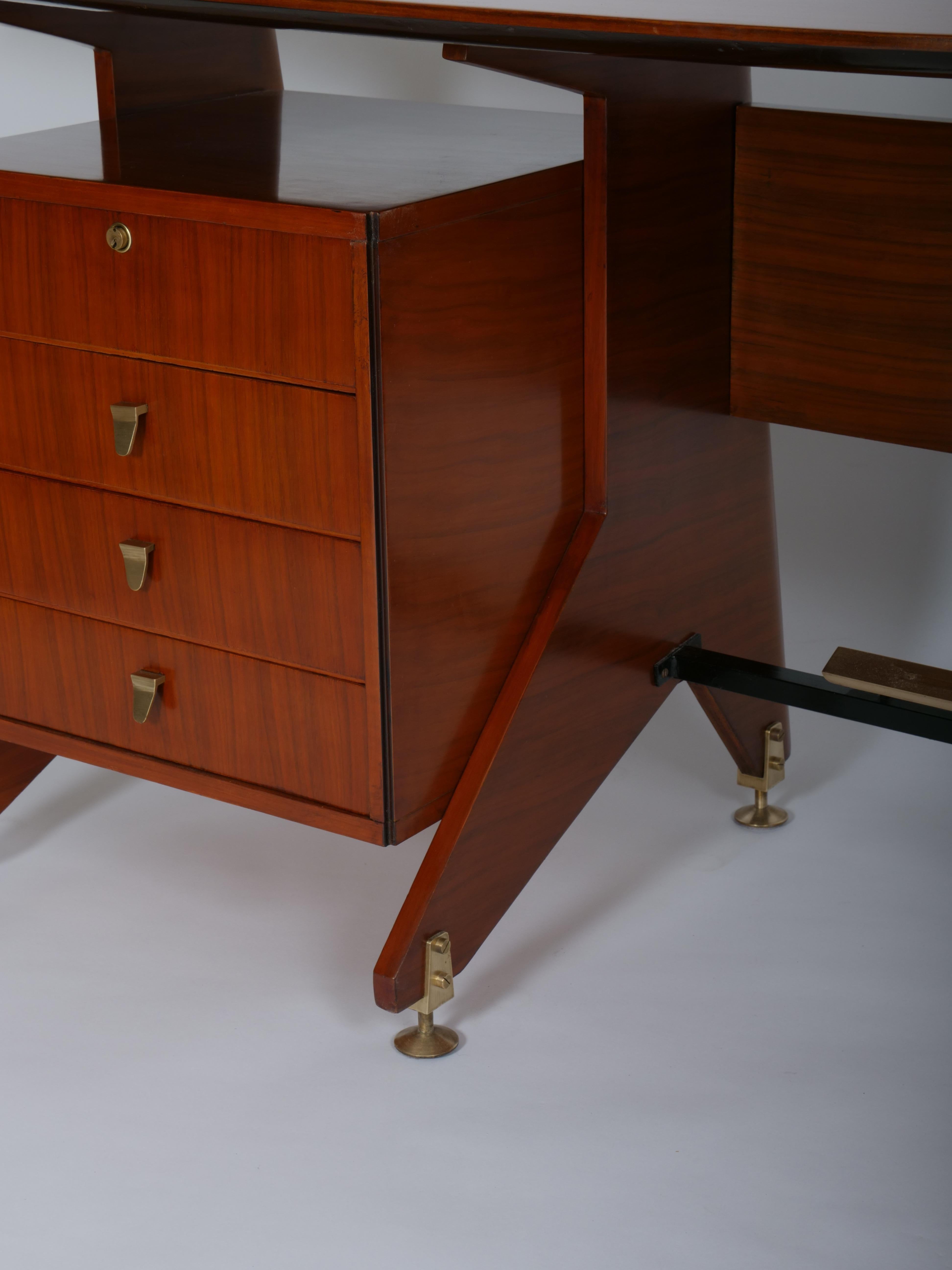 Escritorio de Gio Ponti para Studio PFR Italia c1958 en venta 5