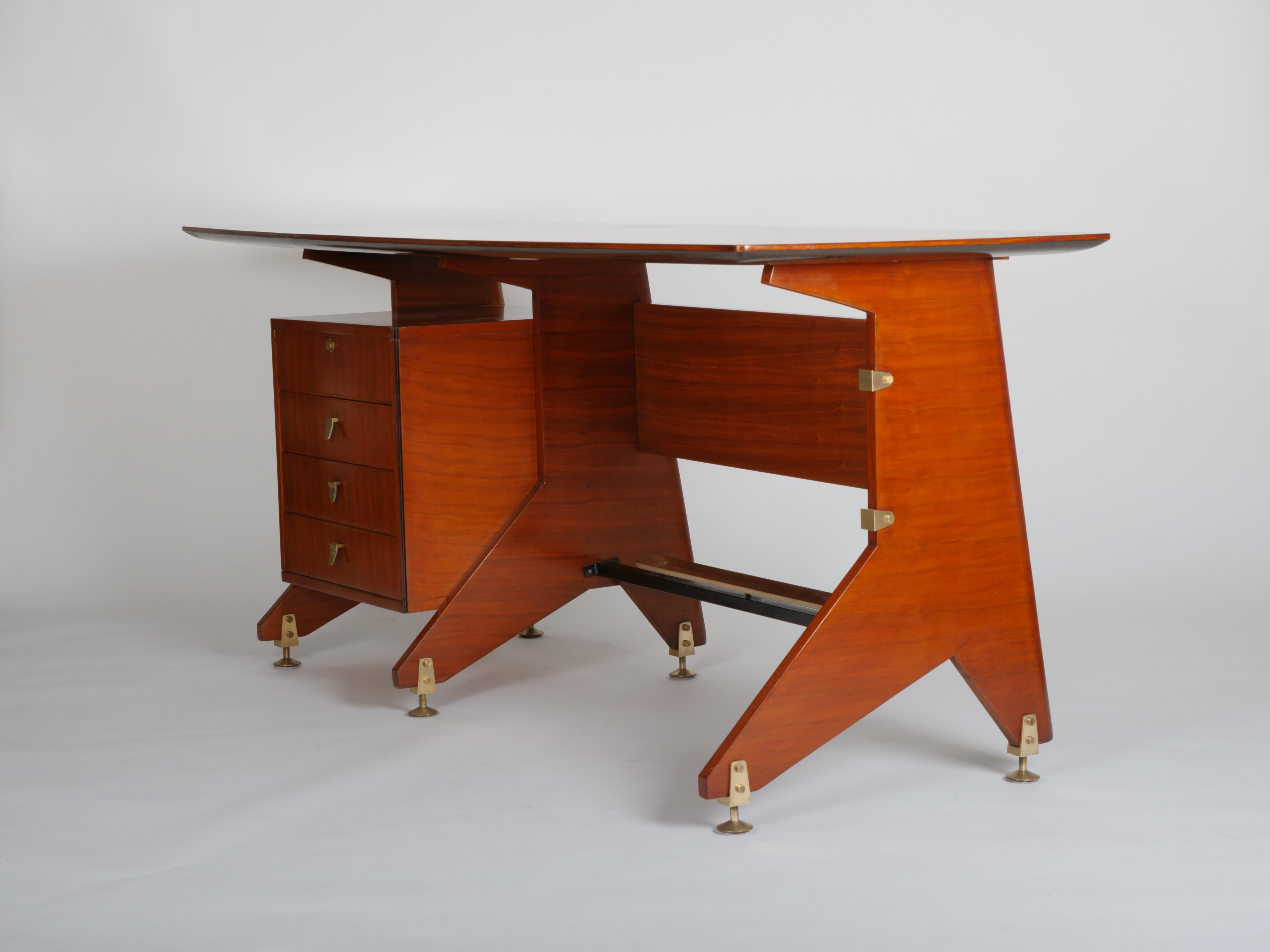 Escritorio de Gio Ponti para Studio PFR Italia c1958 Italiano en venta