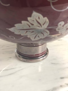 Gio Ponti's Globular Vase in Red Majolica for Richard Ginori, 1930s