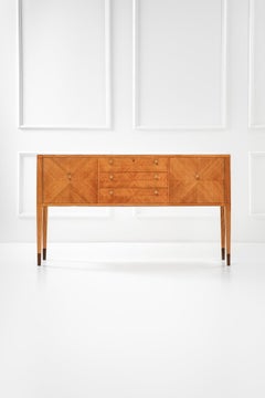 Large Sideboard, Attributed to Gio Ponti for Dassi, circa 1950, Italy
