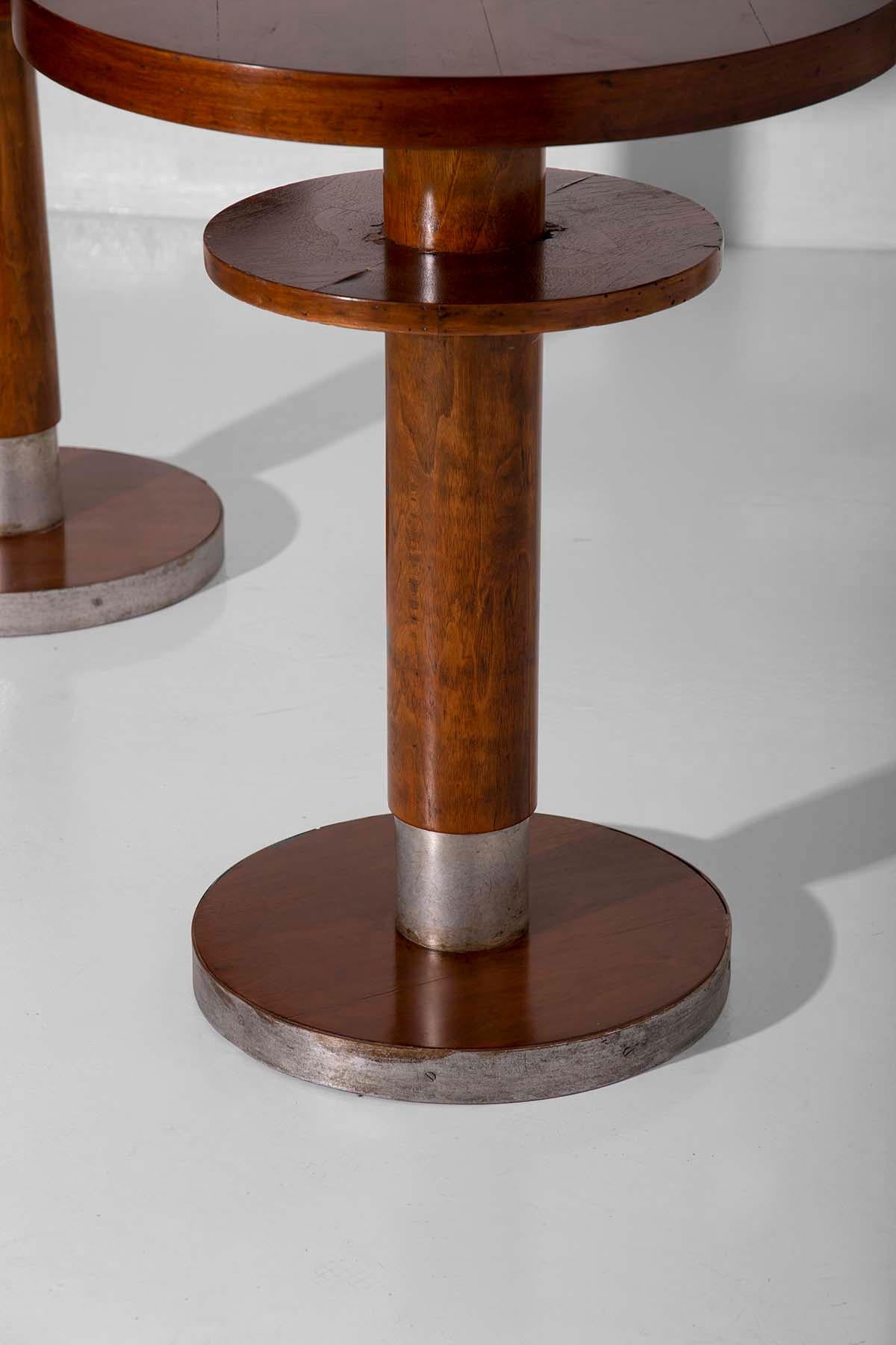 Italian Gio Ponti's ship's side table for the liner Bianca Mano, published  For Sale