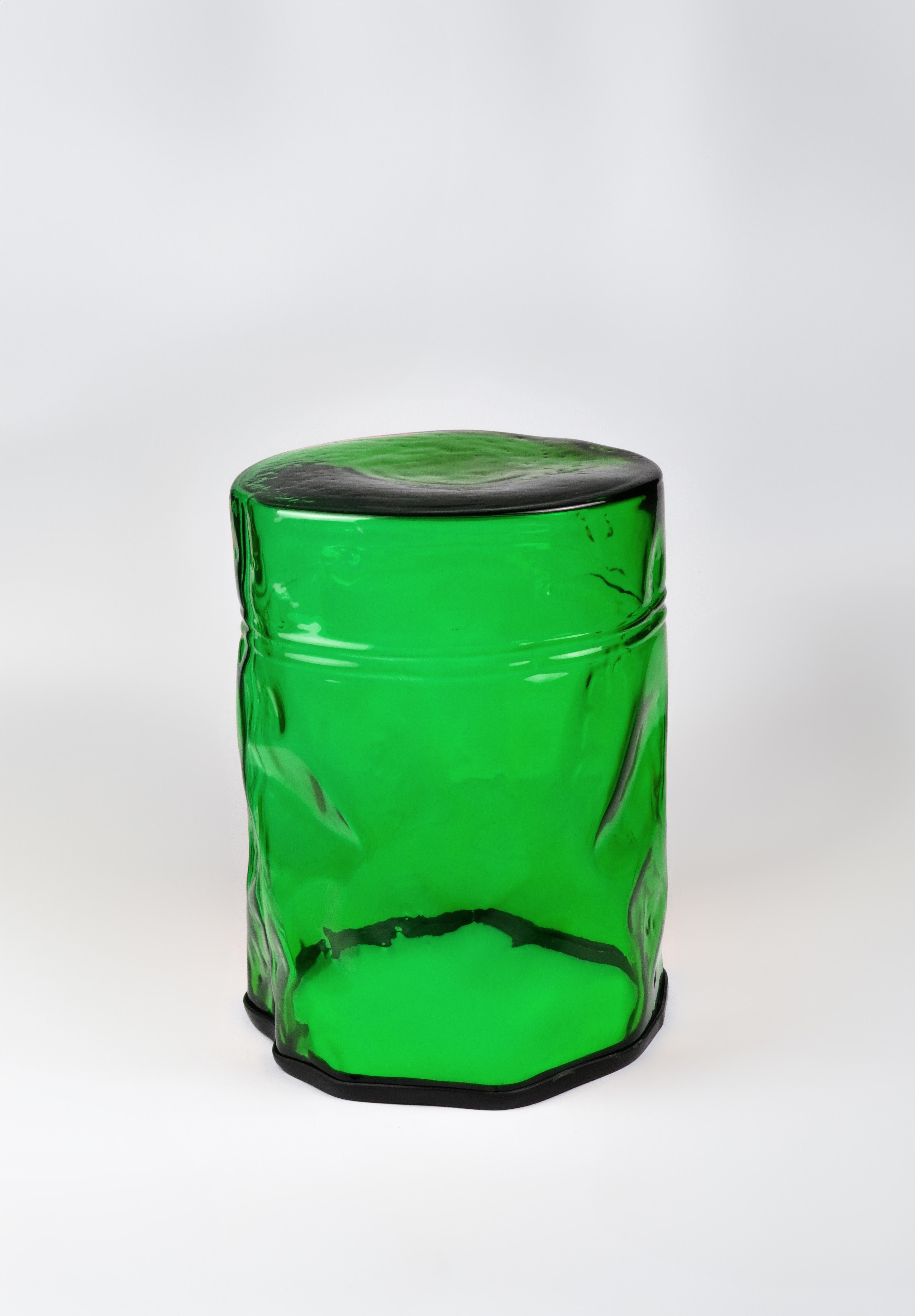 Eklektischer zeitgenössischer Hocker aus Muranoglas im Angebot 5