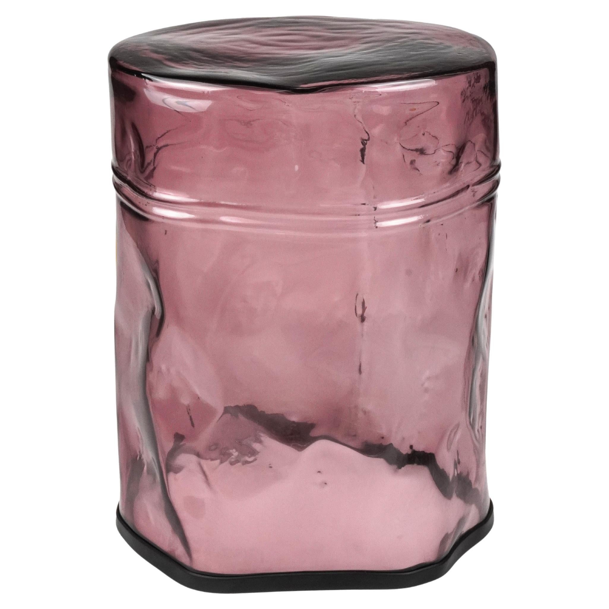 Eklektischer zeitgenössischer Hocker aus Muranoglas (21. Jahrhundert und zeitgenössisch) im Angebot