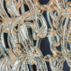 'Giogali' Chandelier Angelo Mangiarotti for Vistosi, 1960s