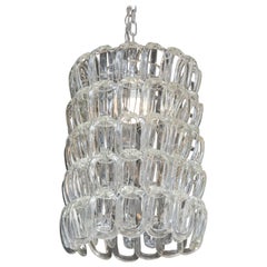 Giogali Chandelier by Angelo Mangiarotti for Vistosi, 1970