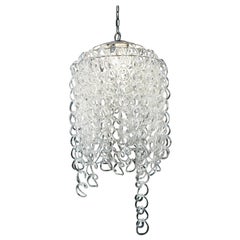 "Giogali" Chandelier by Angelo Mangiarotti for Vistosi, 1970s