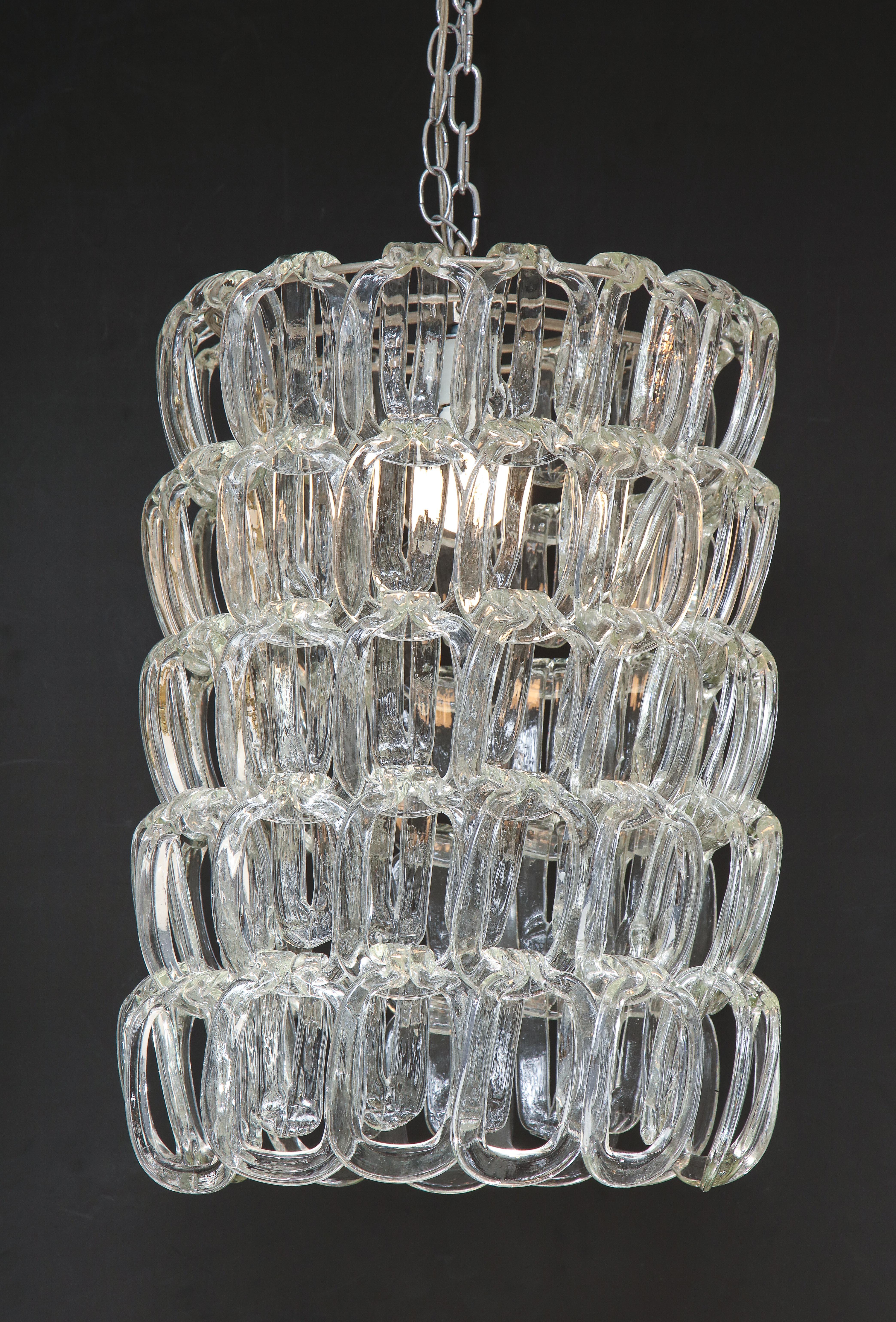 Giogali Chandelier by Angelo Mangiarotti for Vistosi For Sale 2