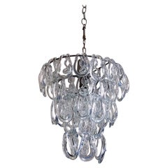 Giogali Chandelier by Angelo Mangiarotti for Vistosi