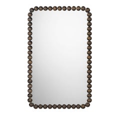 Specchio Gioiello rettangolare piccolo in bronzo di NIKA ZUPANC