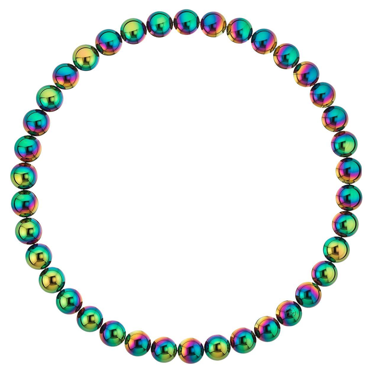 Gioiello Small Round Wall Mirror by Nika Zupanc