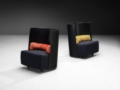 Gionathan de Pas & Donato D’Urbino & Paolo Lomazzi Pair of 'Campo' Lounge Chairs