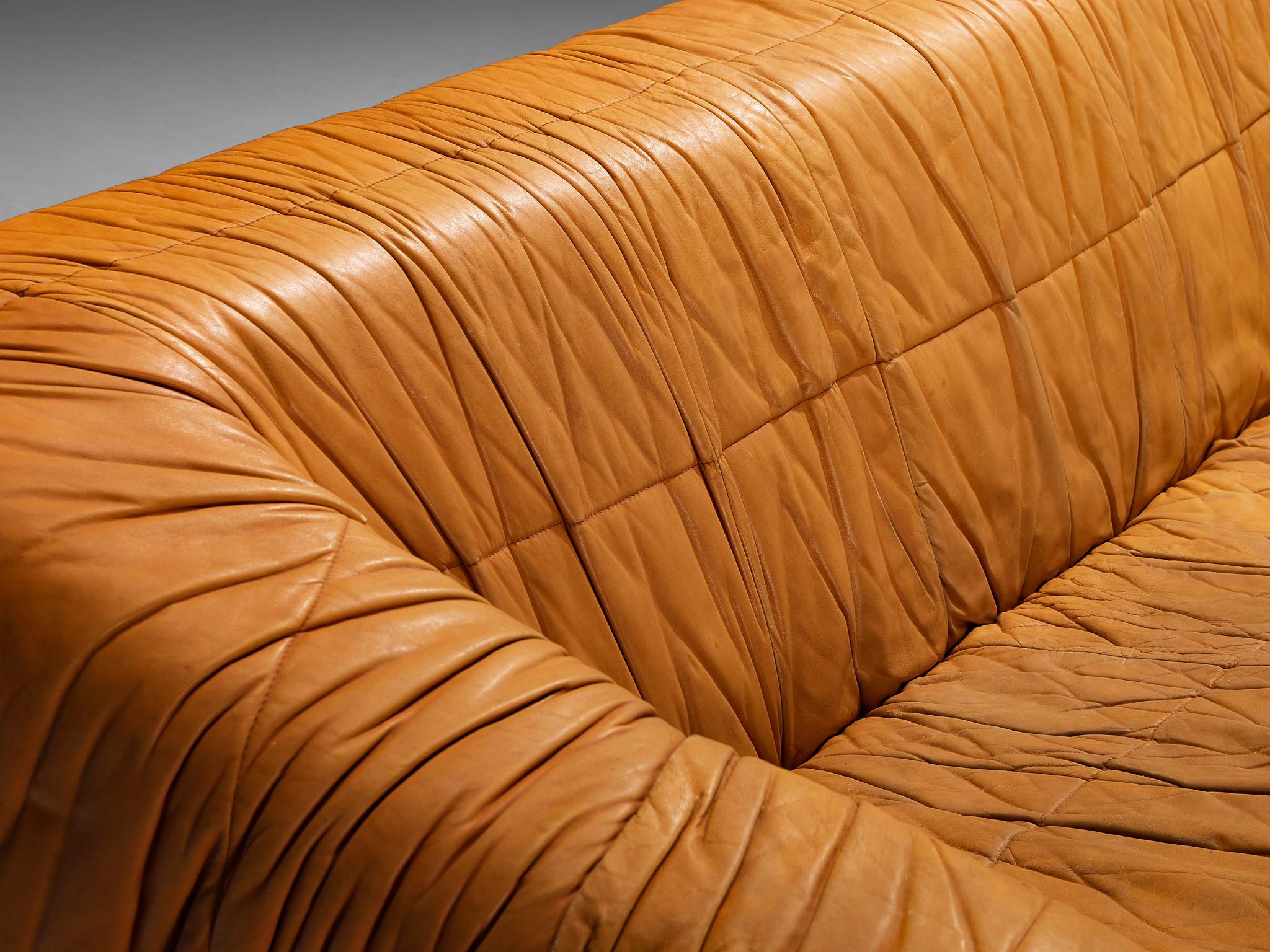 Gionathan de Pas & Donato D'Urbino & Paolo Lomazzi 'Piumino' Sofa im Zustand „Gut“ im Angebot in Waalwijk, NL