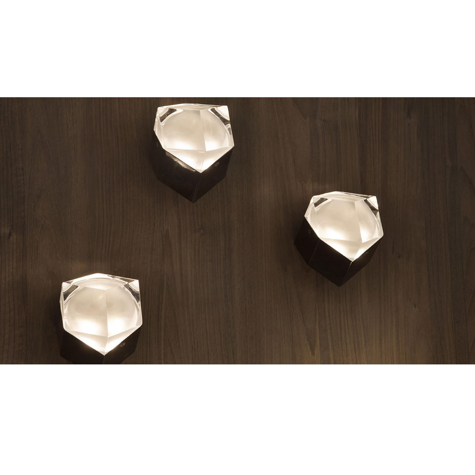 Mid-Century Modern Applique 'Astro' blanche de Giopato & Coombes par Oluce en vente