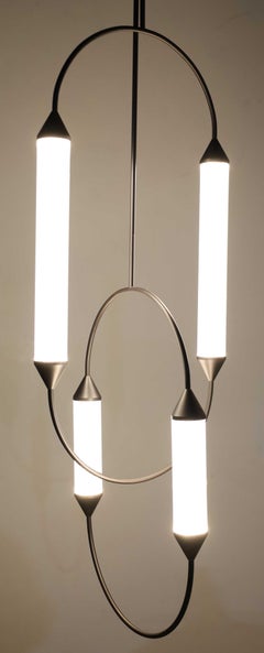 Giopato & Coombs Cirque Chandelier in Brushed Bronze
