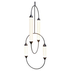 Giopato & Coombs Cirque Chandelier in Brushed Bronze