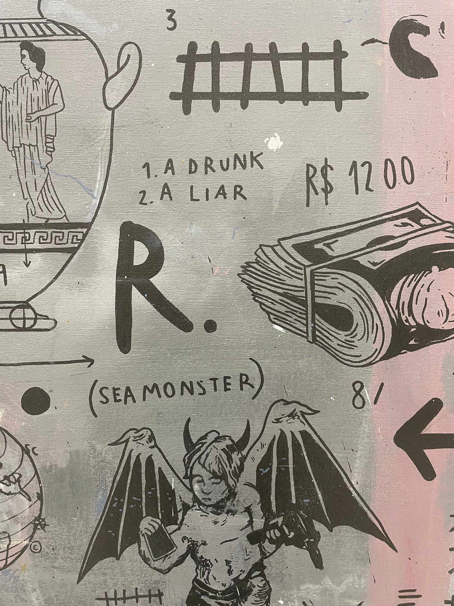 CONTEMPORARY-Kunstwerk „A Portrait of You“ des französischen Künstlers Giordan Rubio, 2024, NEU im Angebot 2