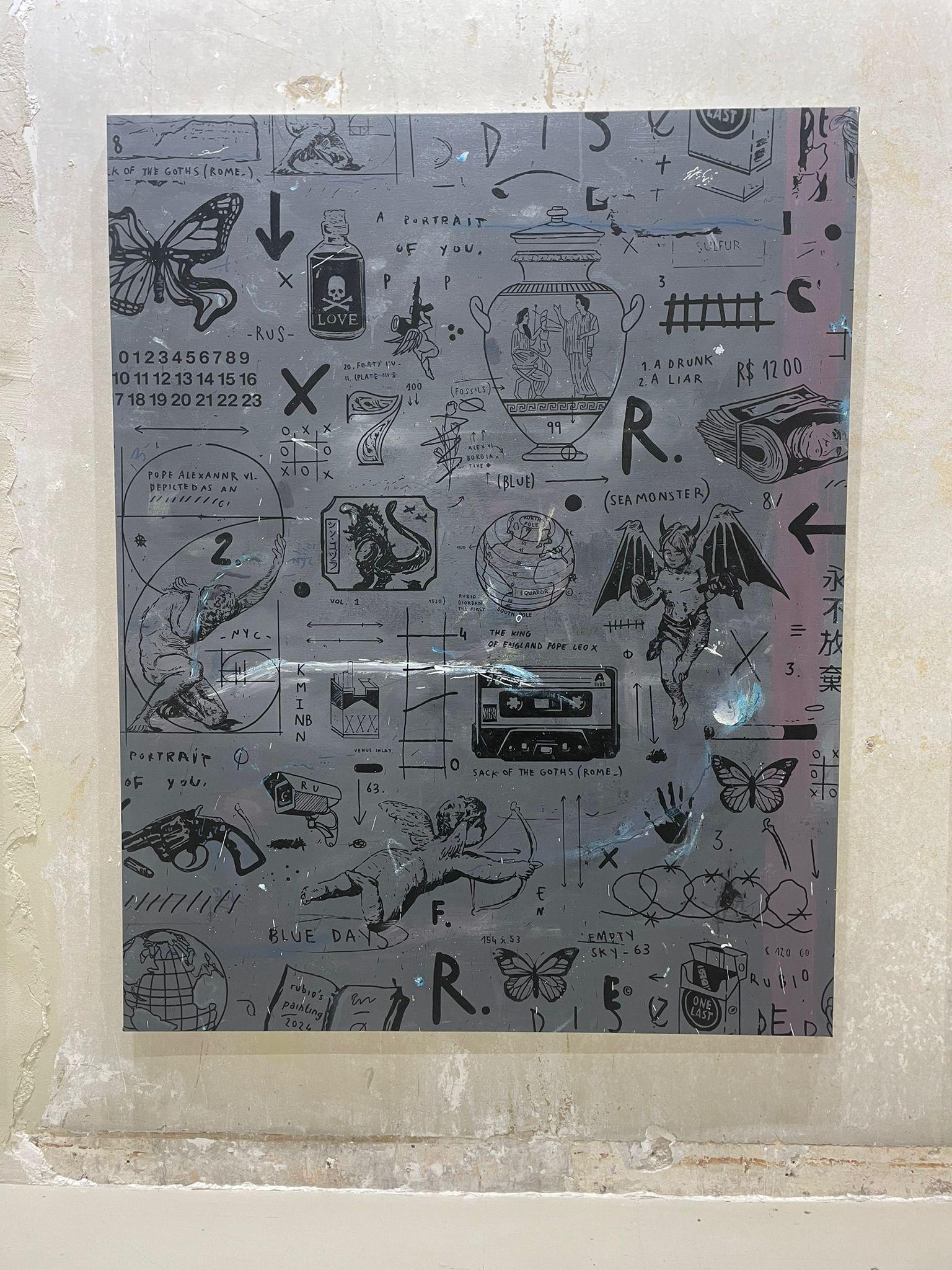 CONTEMPORARY-Kunstwerk „A Portrait of You“ des französischen Künstlers Giordan Rubio, 2024, NEU im Angebot 4