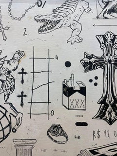 CONTEMPORARY Artwork Lost Utopia by French Artist Giordan Rubio 2024 NEW