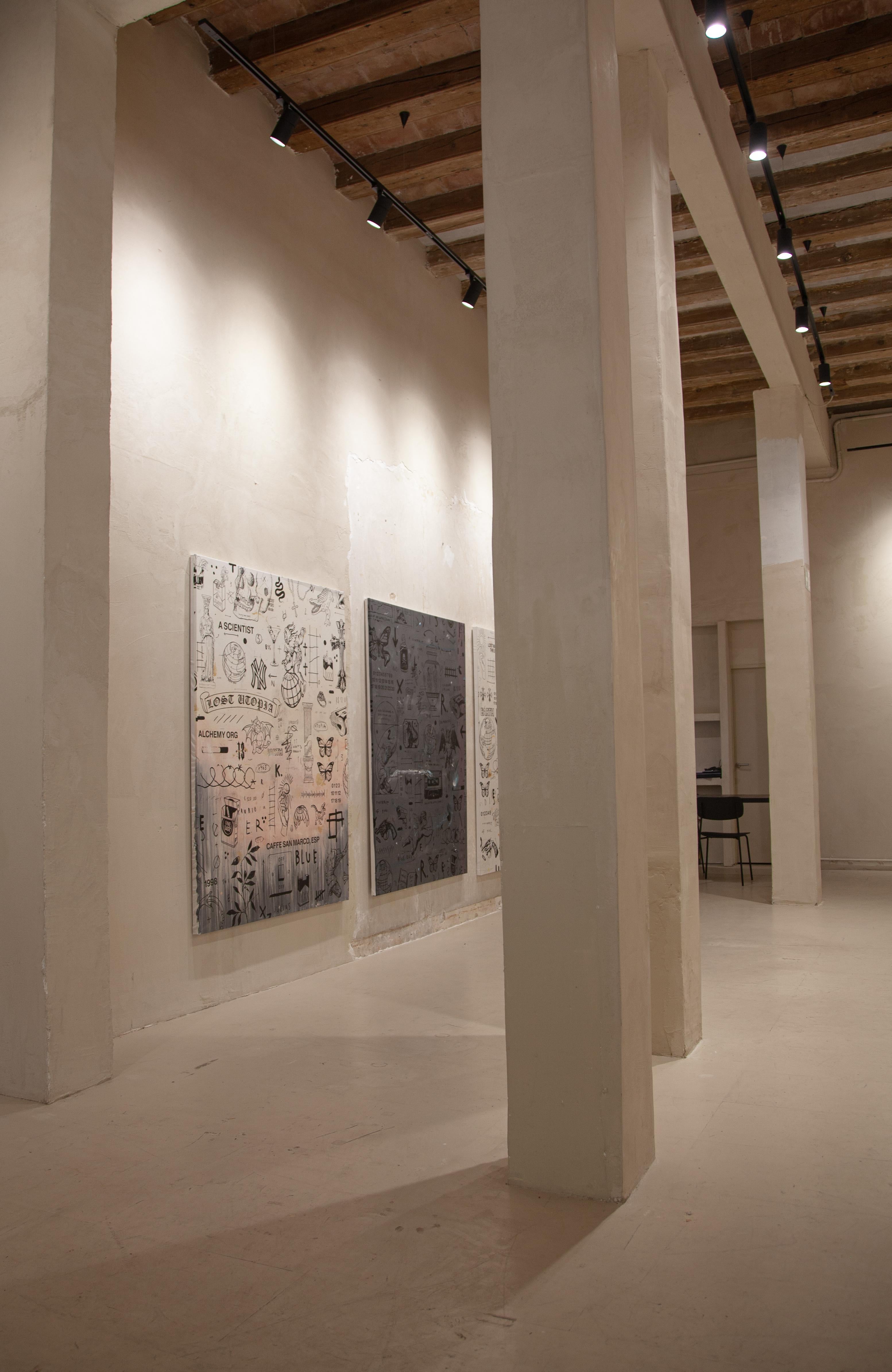 OBRA DE ARTE CONTEMPORÁNEA Posesión del artista francés Giordan Rubio 2024 en venta 7
