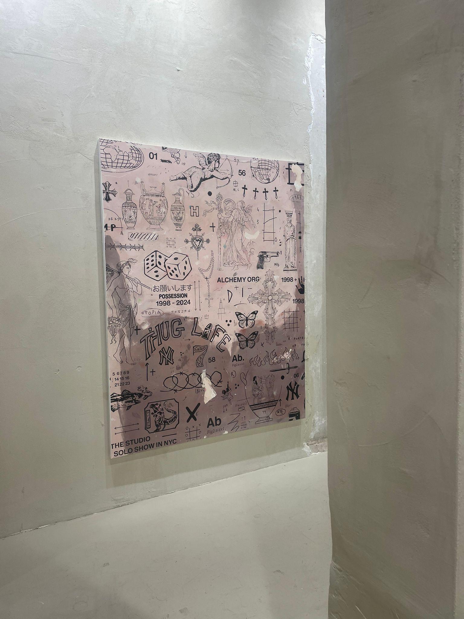 OBRA DE ARTE CONTEMPORÁNEA Posesión del artista francés Giordan Rubio 2024 en venta 4