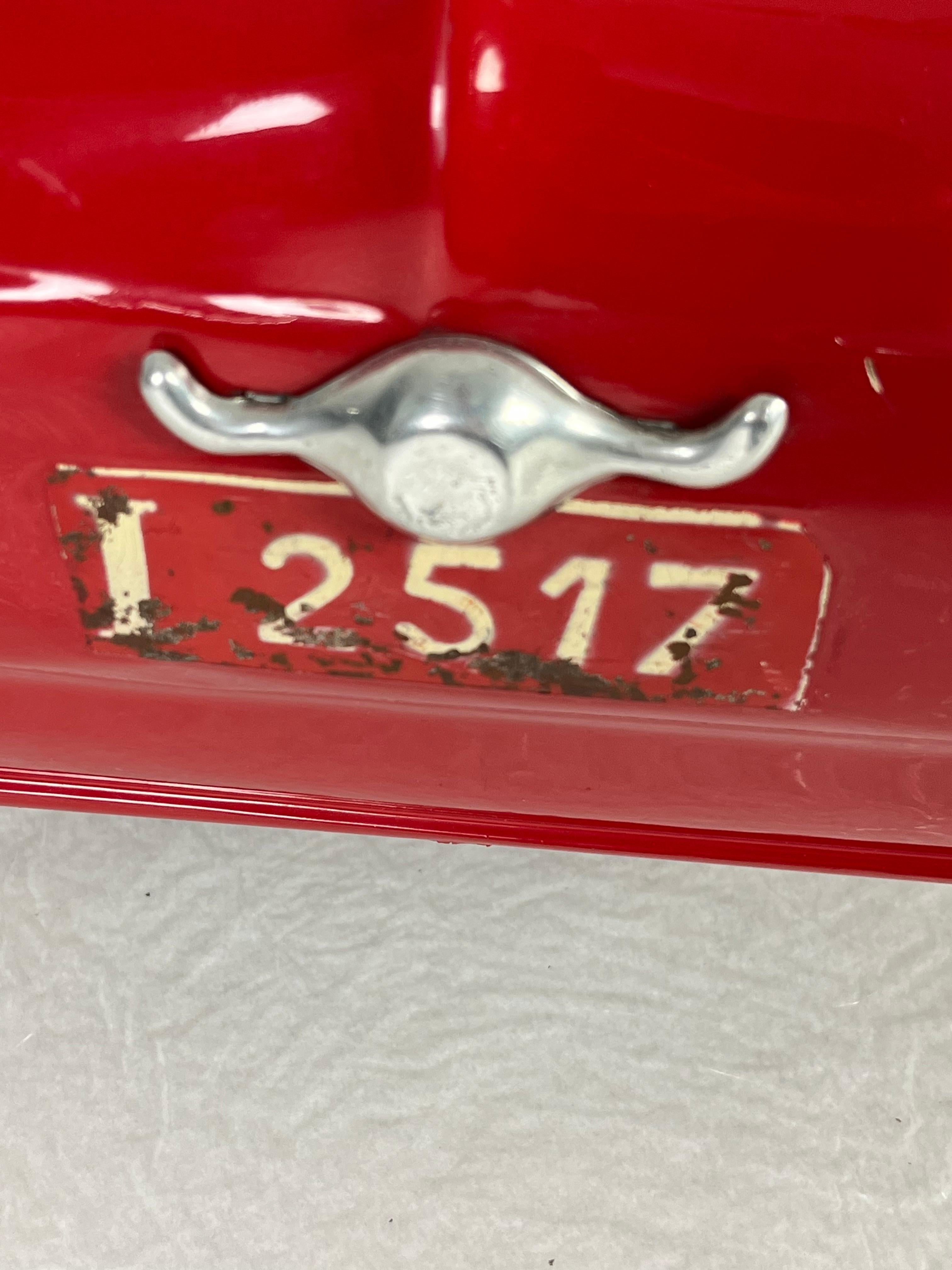 Automobile a pedali Giordani modello Studebaker, Made in Italy anni '50 in vendita 4