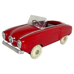 Coche de pedales Giordani modelo Studebaker, Made in Italy años 50