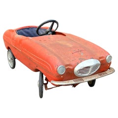 Voiture à pédales Giordani modèle Studebaker, fabriquée en Italie dans les années 1950