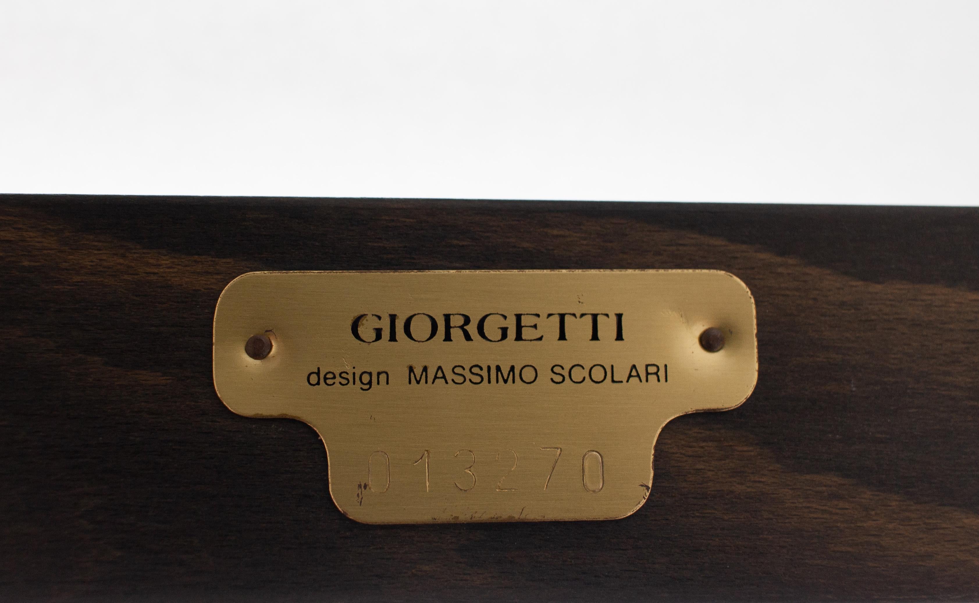 Giorgetti Dining Table Massimo Scolari at 1stDibs