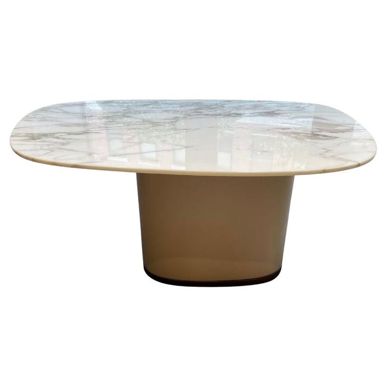 Floor Sample Giorgetti Galet Marble Coffee Table By Ludovica and Roberto  Palomba For Sale at 1stDibs