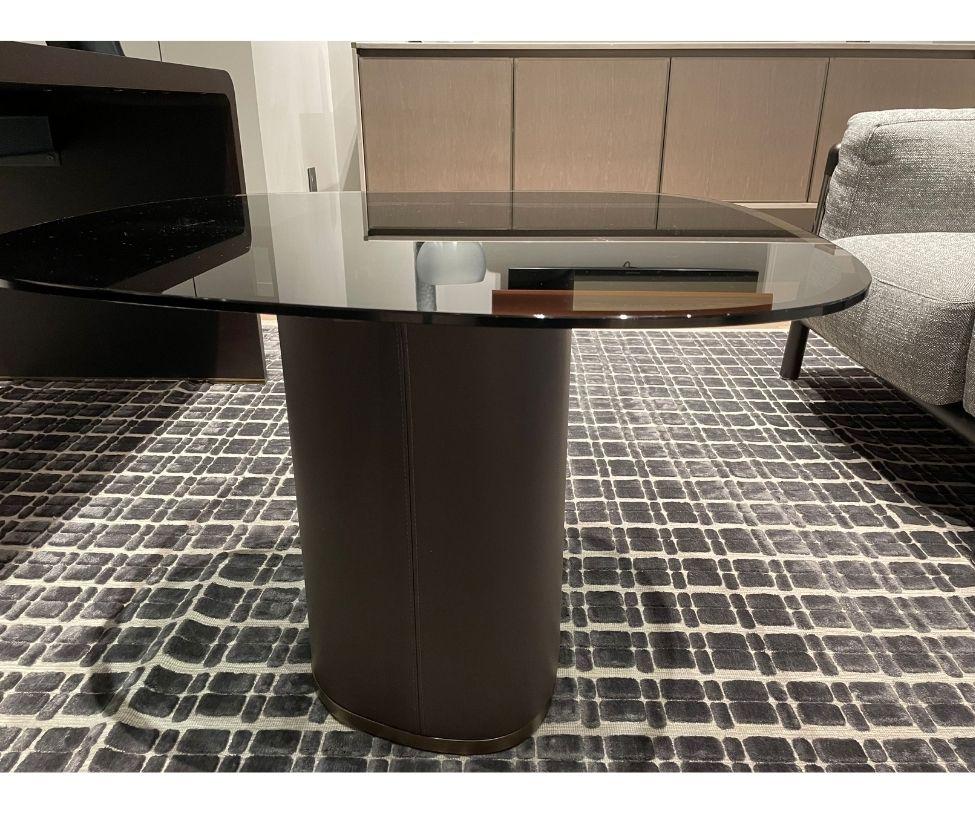 Modern Floor Sample Giorgetti Galet Glass Coffee Table By Ludovica & Roberto Palomba For Sale