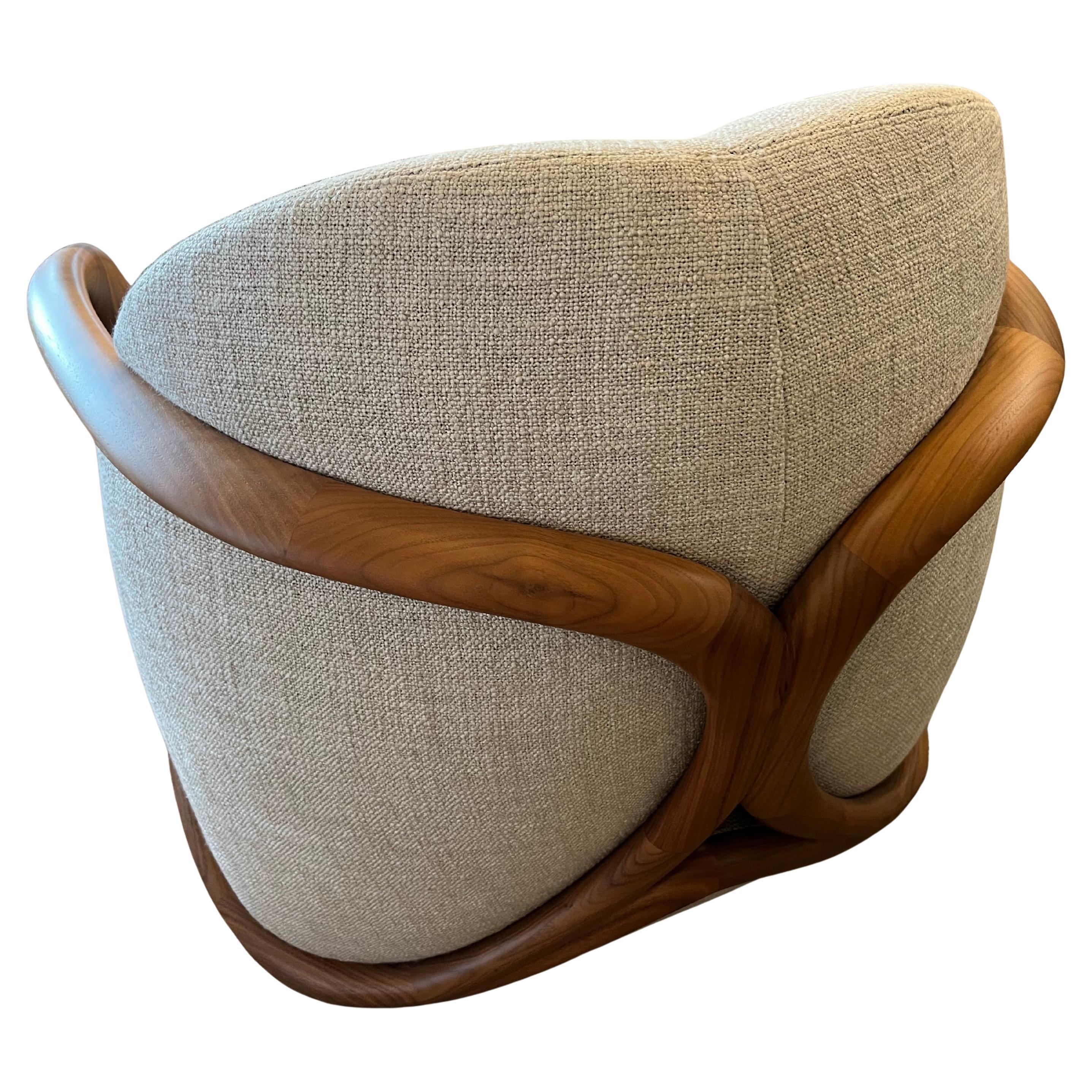 Giorgetti Hug Lounge Chair Tapicería en venta