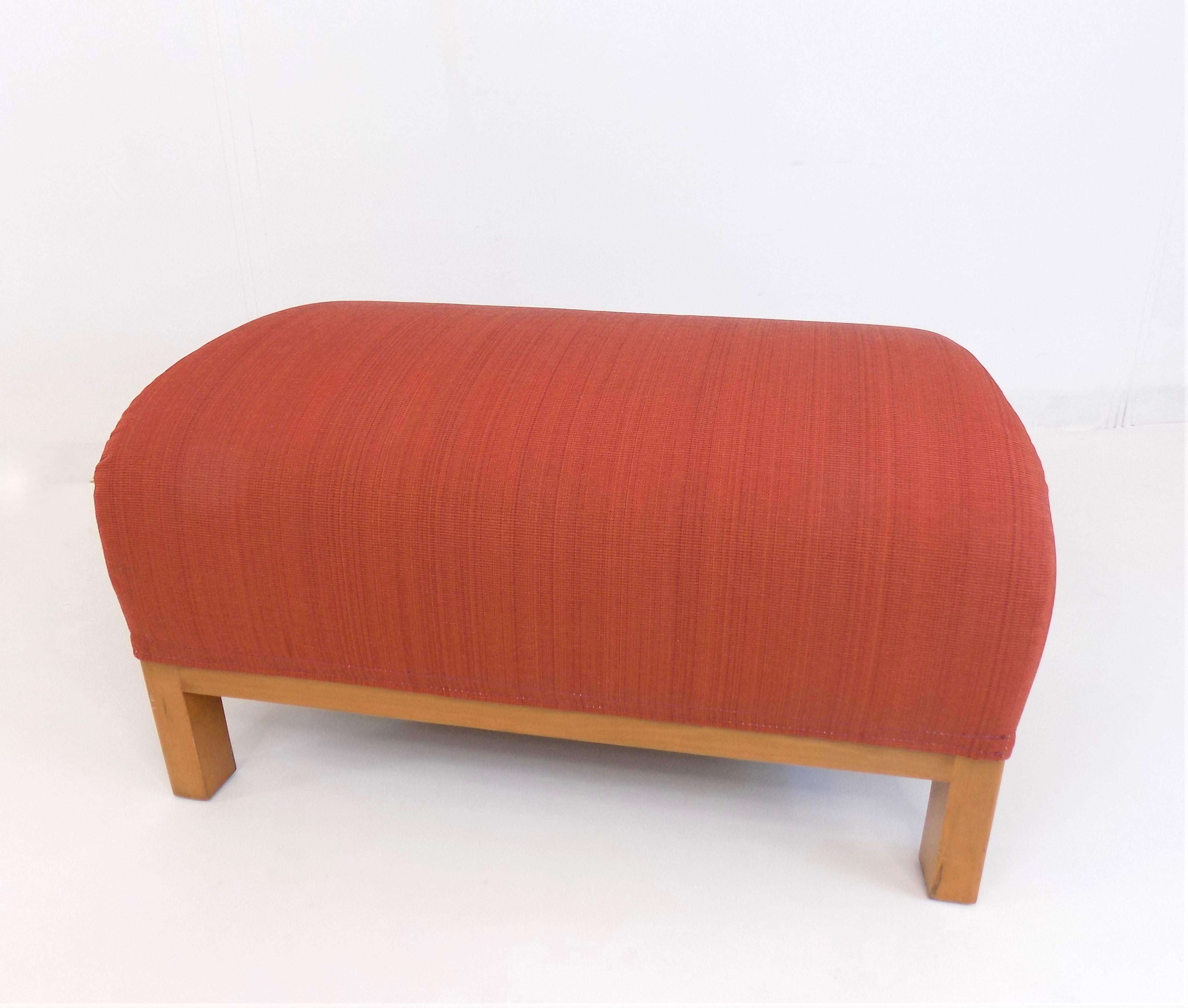 Giorgetti New Gallery Art Deco armchair with ottoman by Umberto Asnago 4