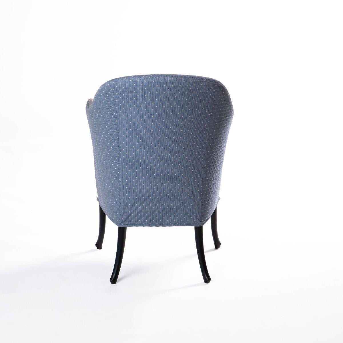 Sillón Giorgetti Progetti de Umberto Asnago Ebonizado en venta